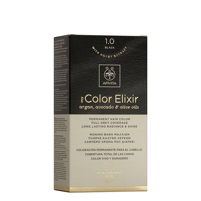 My color elixir coloración permanente #1.0 1 u