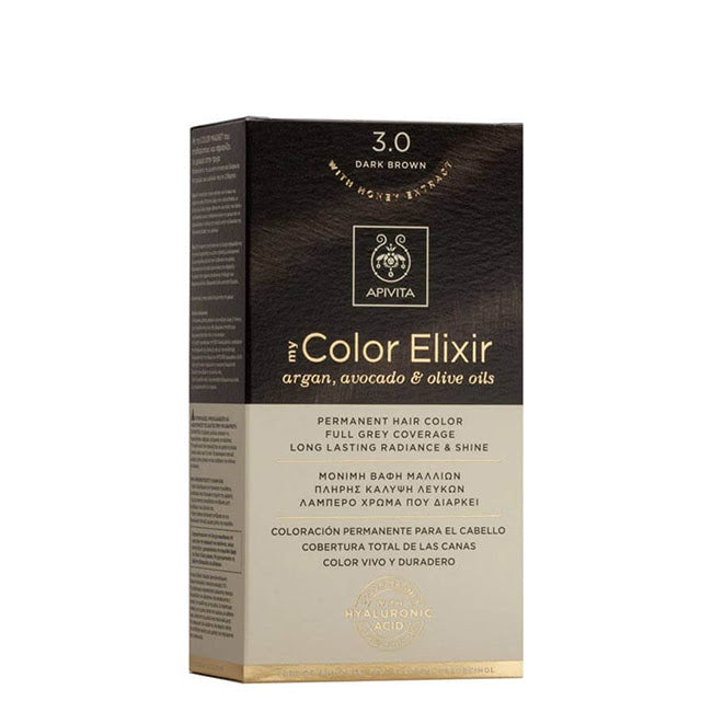 My color elixir coloración permanente #3.0 1 u
