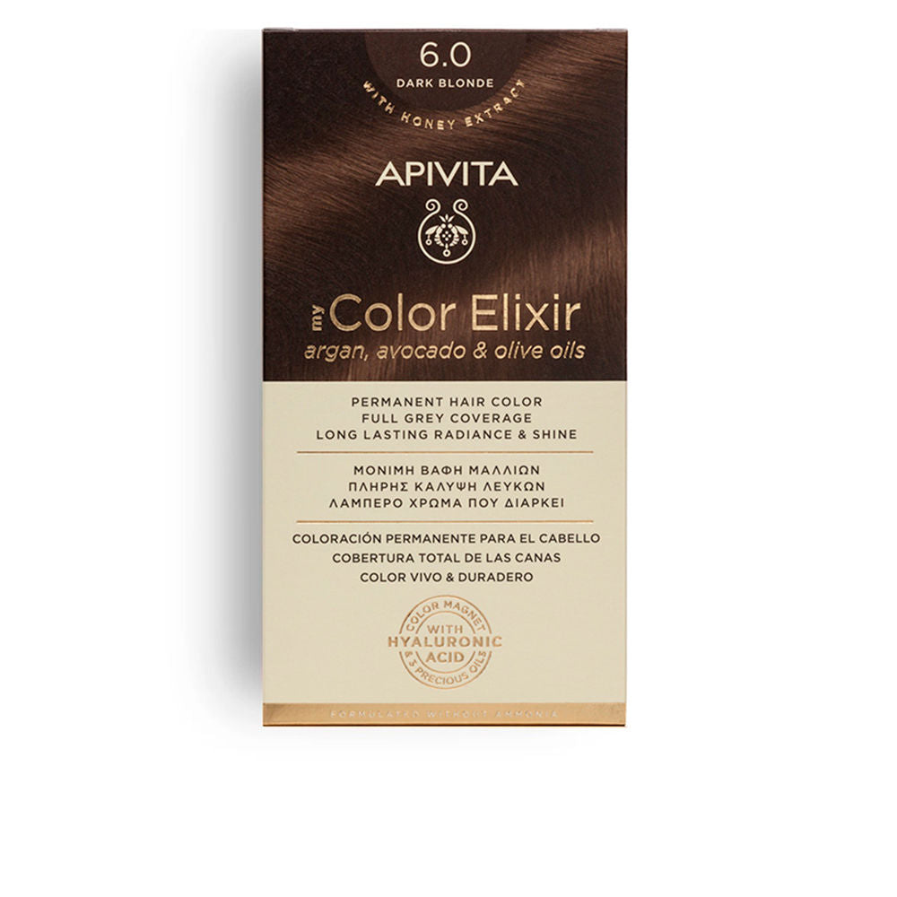 Apivita My Color Elixir Coloração Permanente 6.0 Dark Blonde