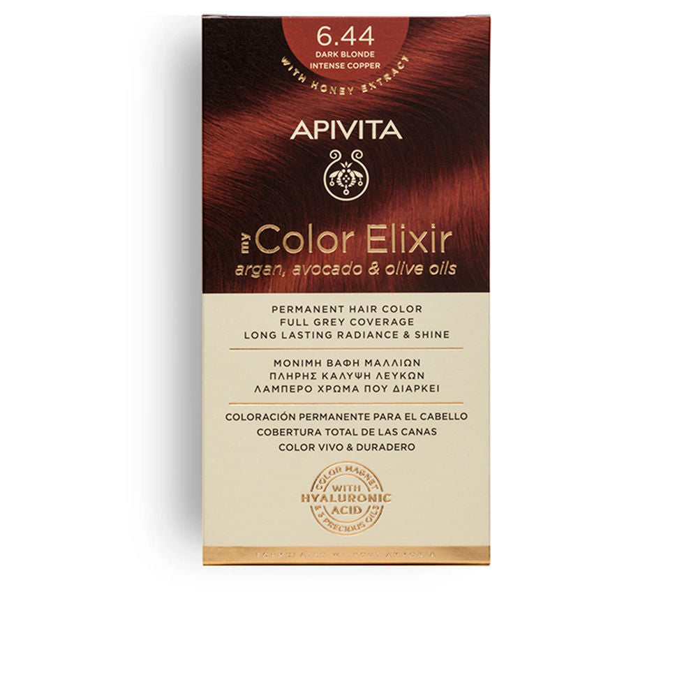 My color elixir coloración permanente #6.44 1 u