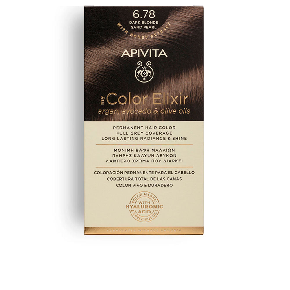 My color elixir coloración permanente #6.78 1 u