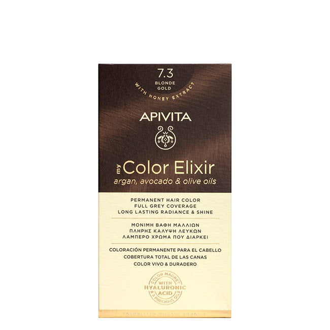 My color elixir coloración permanente #7.3 1 u