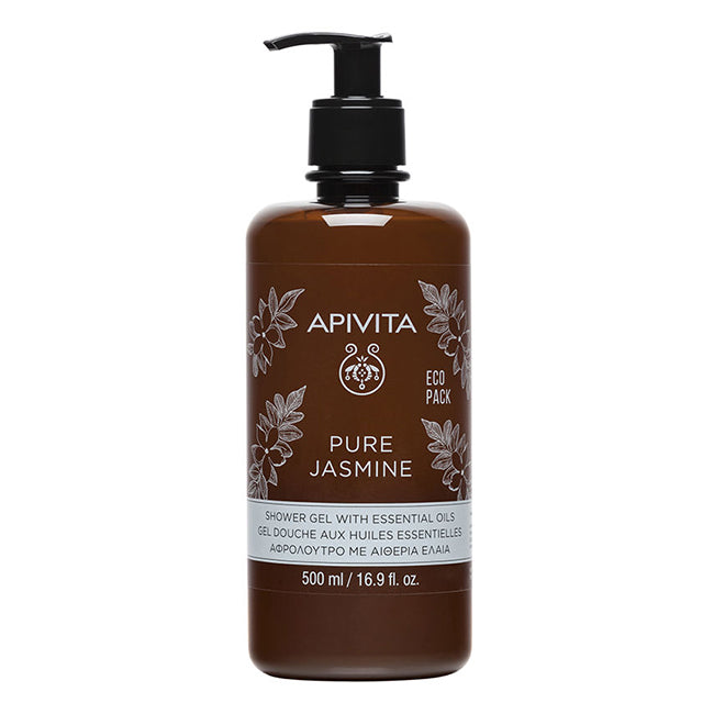 Apivita Pure Jasmine Gel de Banho Com Óleos Essenciais 500ml