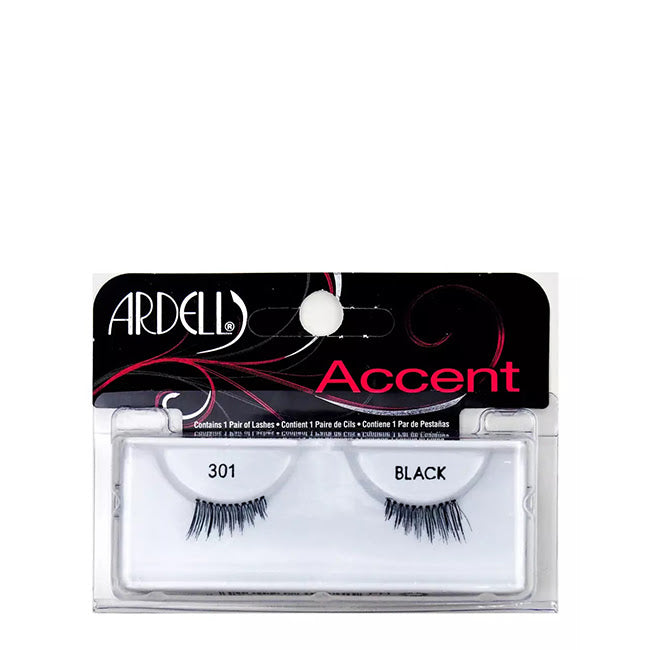 Ardell Accent 301 Pestanas Falsas Cor Preto x1