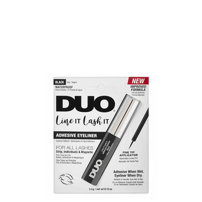 Ardell Duo Line It Lash It Eyeliner Delineador e Cola de Pestanas Cor Preto 3,5g
