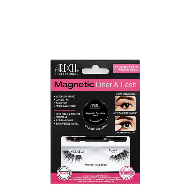 Ardell Magnetic Liner & Lash 002 Liner + Pestanas Falsas