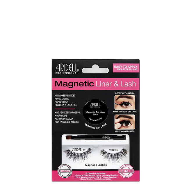 Delineador magnético y pestañas postizas Ardell Wispies