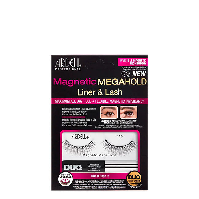 Ardell Magnetic Megahold Liner & Lash 110 Liner + Pestañas Postizas