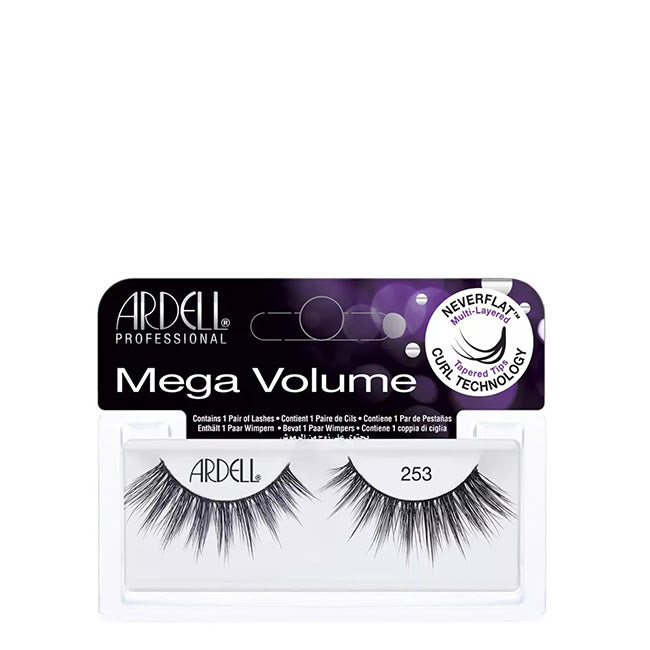 Pestañas postizas Ardell Mega Volume Lashes 253 (1 unidad)
