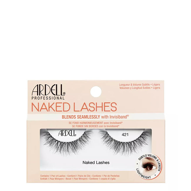 Ardell Naked 421 Pestanas Falsas Cor Preto x1