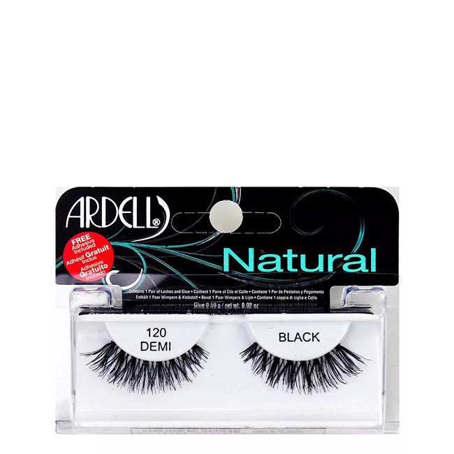 Ardell Natural 120 Demi Pestanas Falsas Cor Preto x1