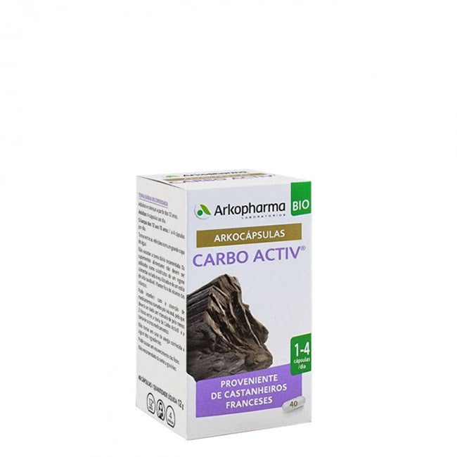 Arkocápsulas Carbo Activ Bio 40 Cápsulas
