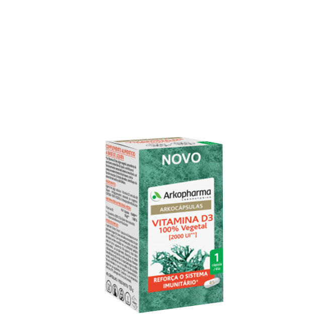 Arkocápsulas Vitamina D3 Cápsulas 45un.