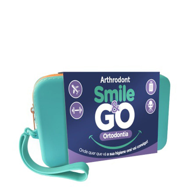 Elgydium Arthrodont Smile & Go Ortodontia Kit Viagem