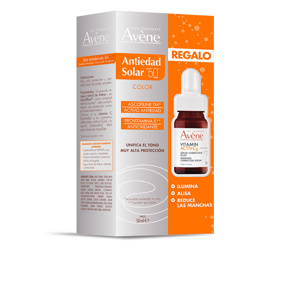 Avène Anti-Aging Color Cream SPF50+ Gift Set