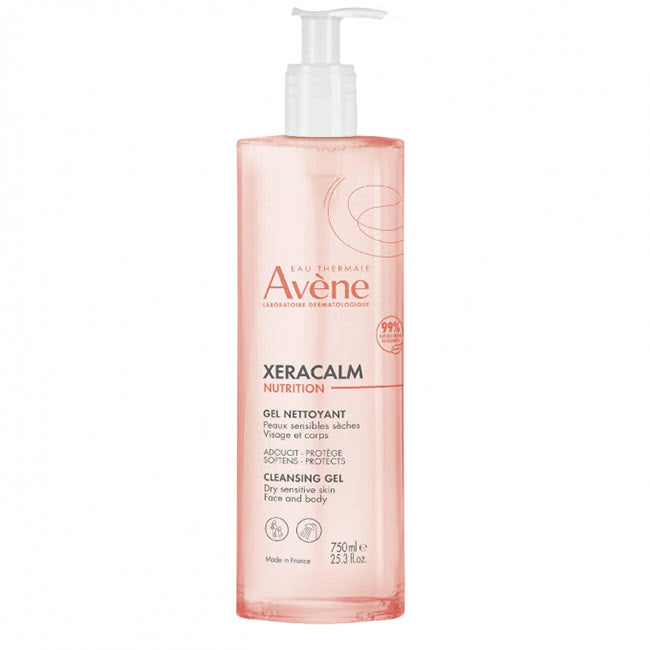 Avène Xeracalm Nutrition Gel de Limpeza 750ml