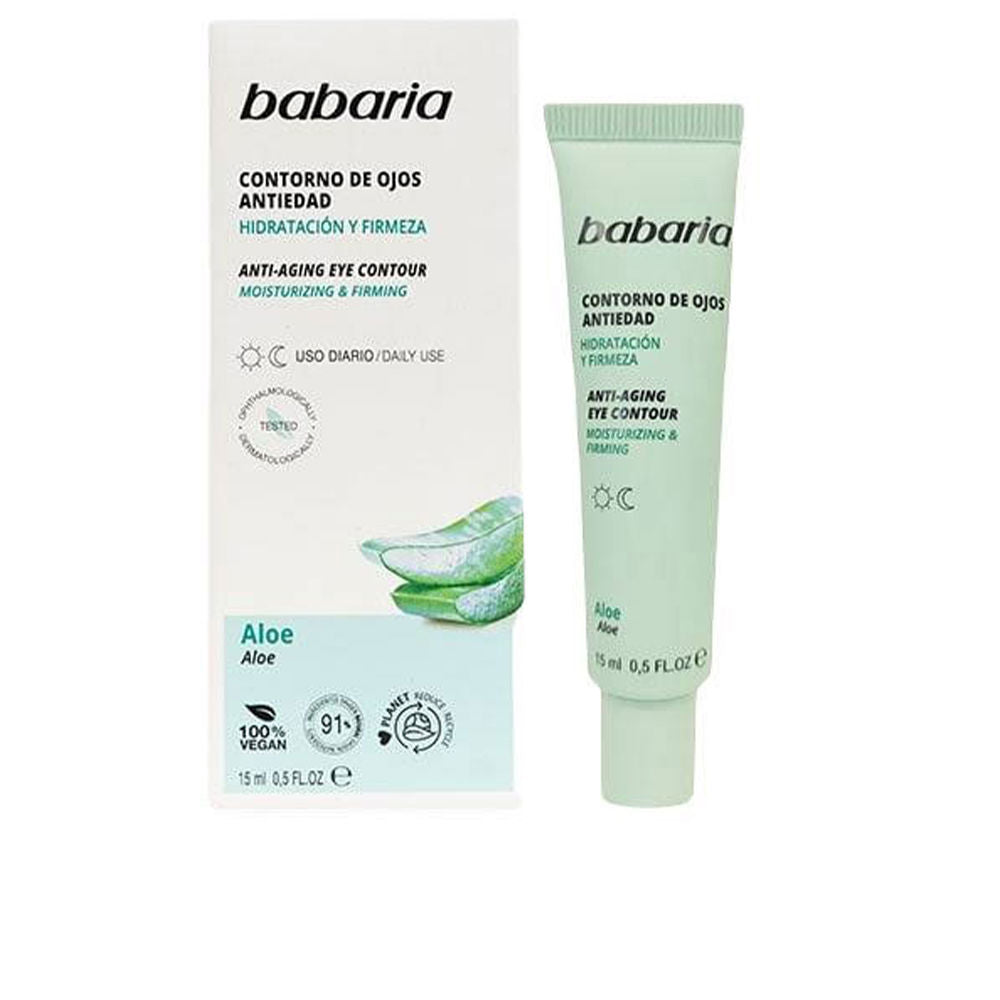 Crema Contorno de Ojos Babaria con Aloe Vera 15ml