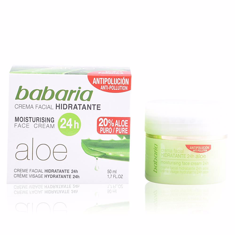Babaria Creme Hidratante 24 Horas Aloé Vera 50ml