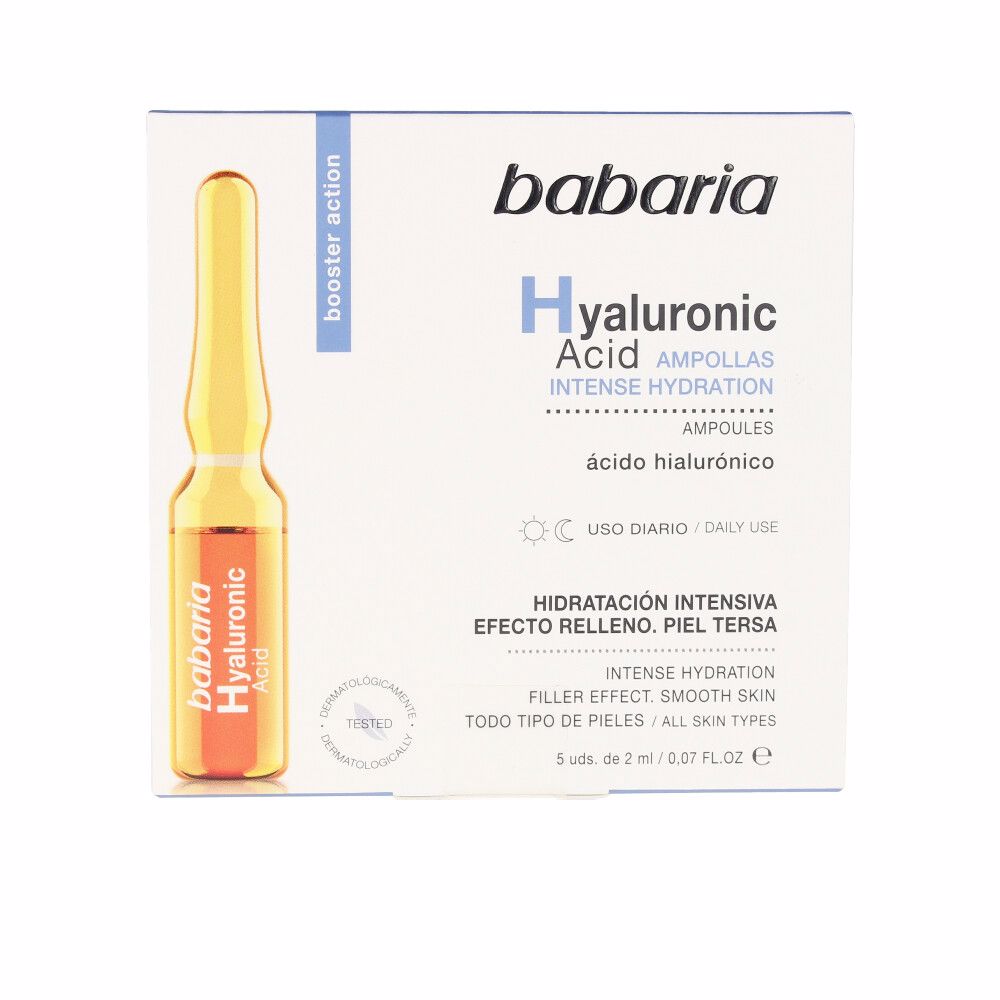 Babaria Hyaluronic Acid Ampolas Hidratação Intensa 5x2ml