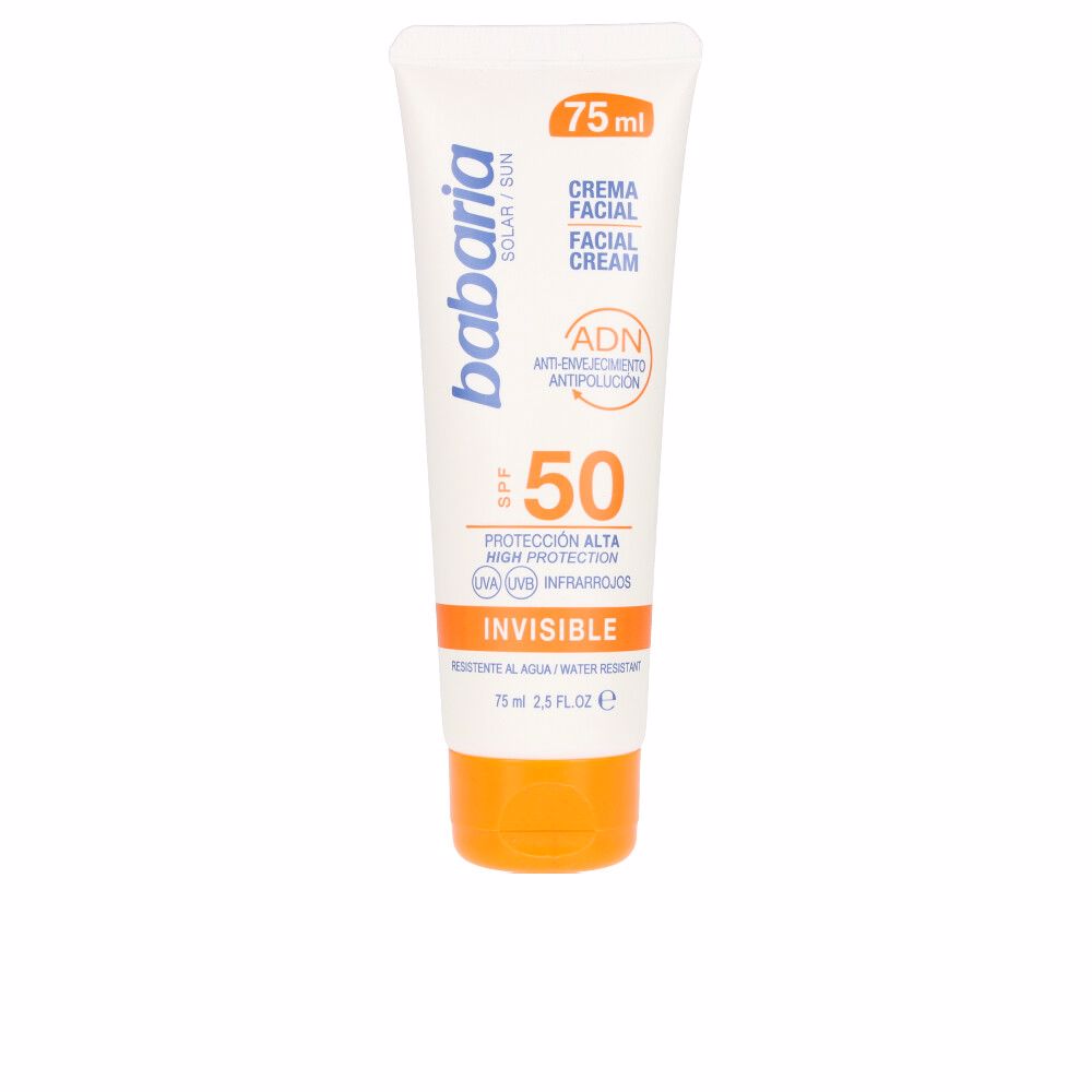 Babaria Sun ADN Invisible Facial Cream SPF50 75ml