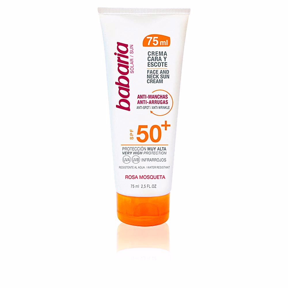 Babaria Sun Face and Neck Sun Cream SPF50+ 75ml