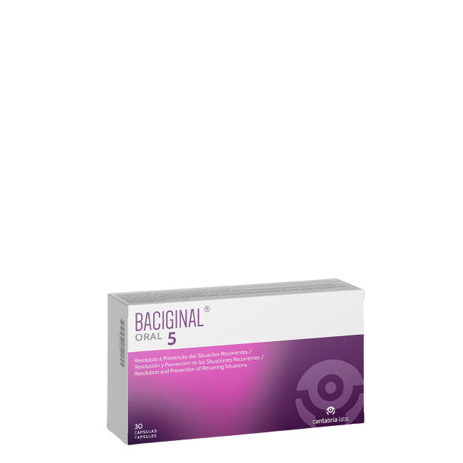 Baciginal Oral 5 Cápsulas x30