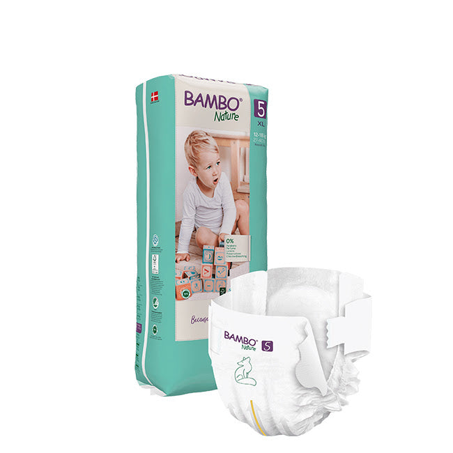Bambo Nature Fraldas Tamanho 5-XL 12-18kg x44