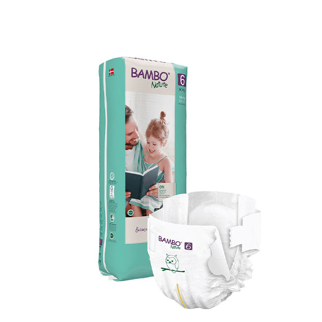 Bambo Nature Fraldas Tamanho 6-XXL 16kg+ x40