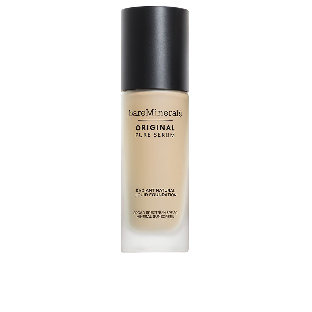 Bare Minerals Original Pure Serum Liquid Foundation Color Fair Warm 1 30ml