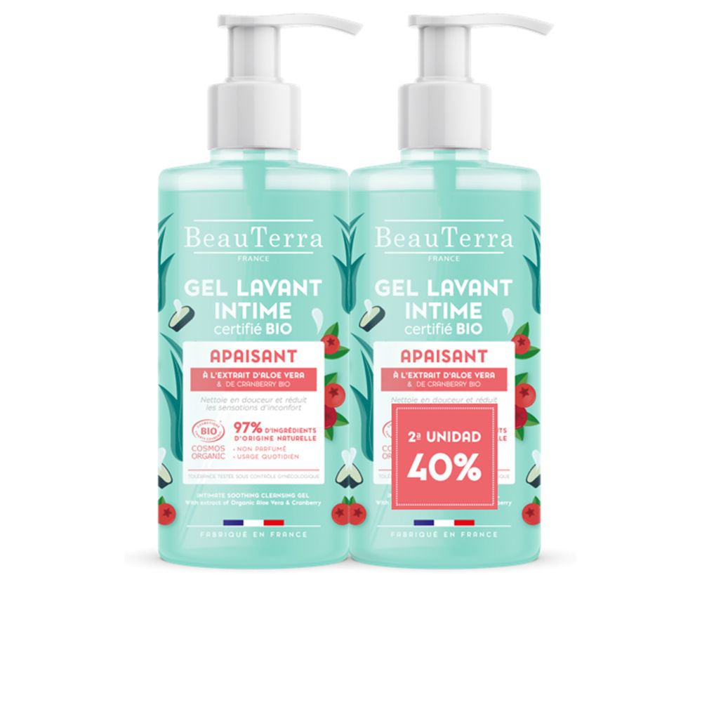 Beauterra Bio Duo Gel Íntimo Calmante 2x500ml