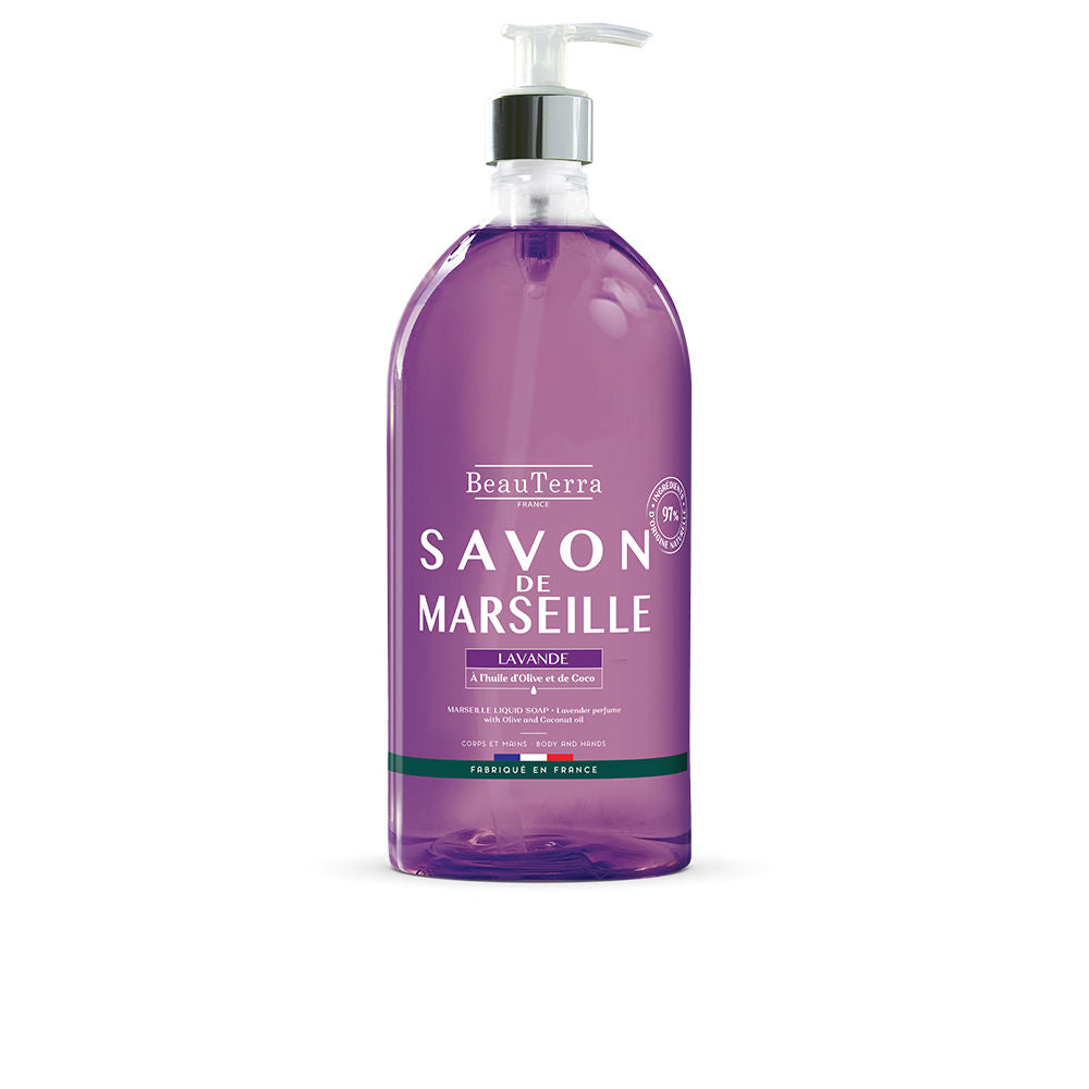 Jabón líquido de lavanda de Marsella Beauterra 1000 ml
