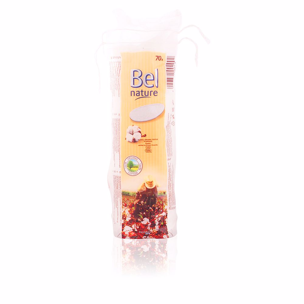 Bel Nature Ecocert Round Discs 100% Cotton 70Pcs