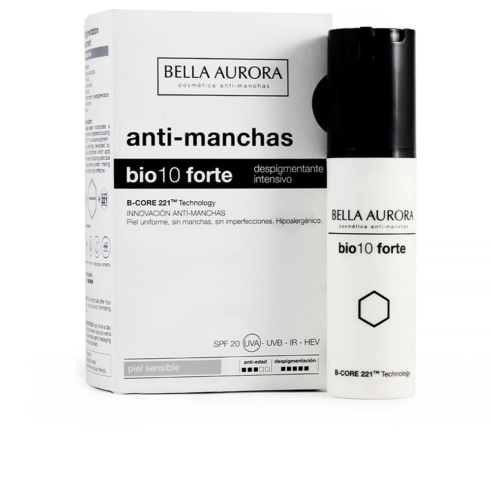 Bella Aurora Bio10 Forte Tratamento Despigmentante Intensivo Pele Sensível 30ml