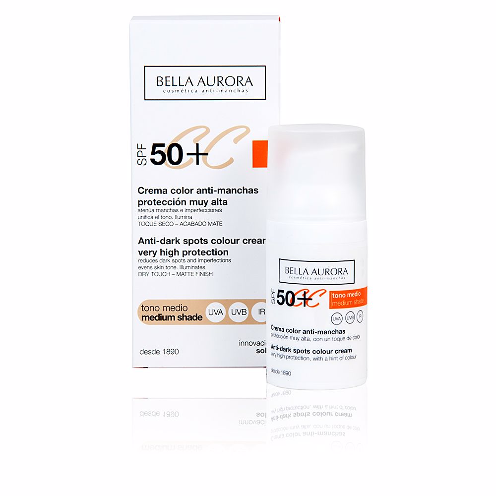 Bella Aurora Anti-Dark Spots CC Cream SPF50+ Medium Tone 30ml
