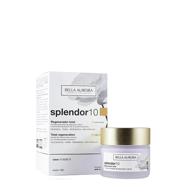 Bella Aurora Splendor10 Crema de noche regeneradora total 50 ml