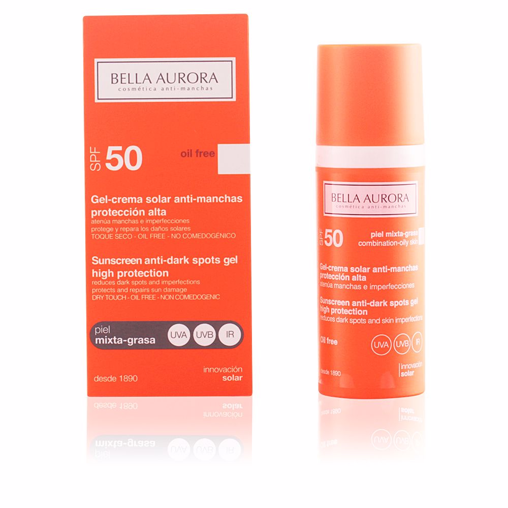 Bella Aurora Sun Anti-Dark Spots Gel Combination and Oily Skin SPF50 50ml