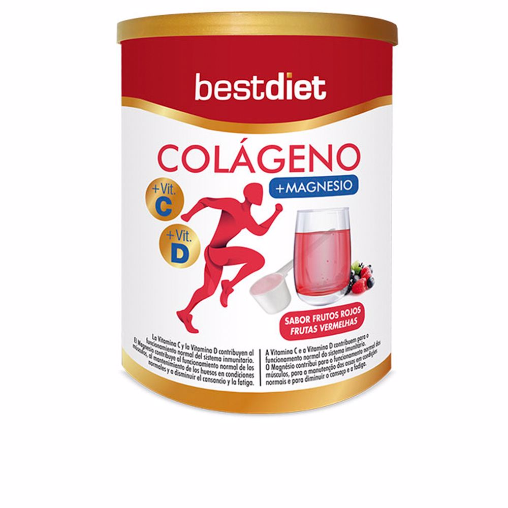 Best Diet Colagen + Magnesium Powder Red Fruits Flavor 250g