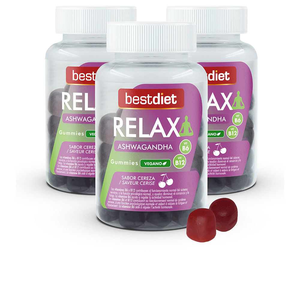 Best Diet Relax Aswagandha Gummies Cherry Flavor x60