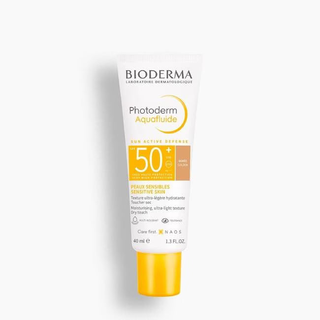 Bioderma Photoderm Aquafluide SPF50+ Fluido con color dorado 40 ml