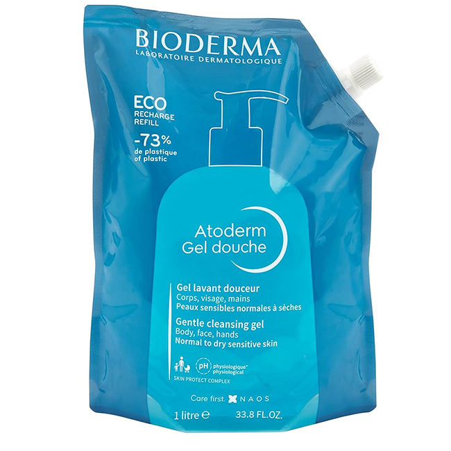 Gel de ducha Bioderma Atoderm Ecorefill 1000 ml