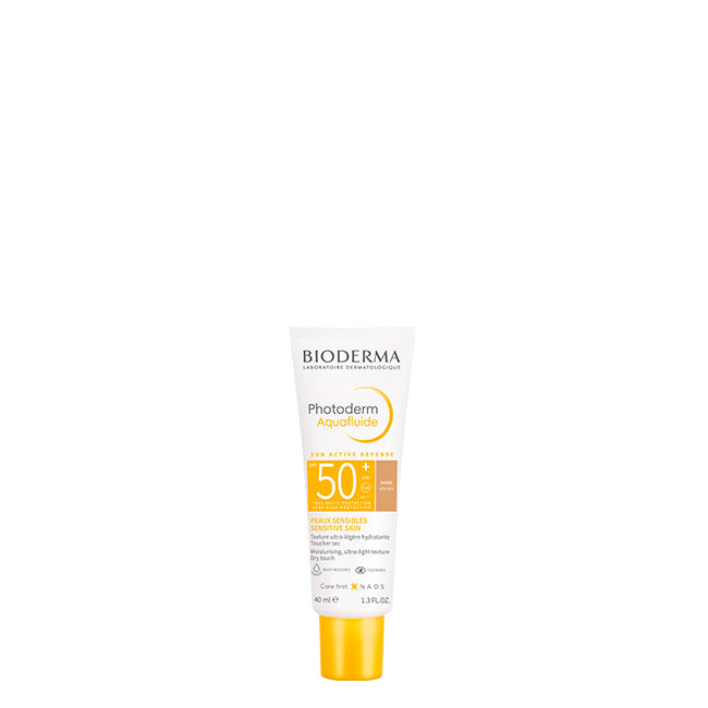 Bioderma Photoderm Aquafluide SPF50+ Fluido de Cor Tom Dourado 40ml