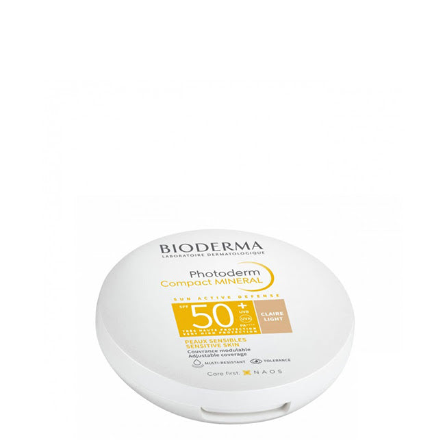 Bioderma Photoderm Compact Mineral Powder Pó Compacto Tom Claro SPF50+ 10g