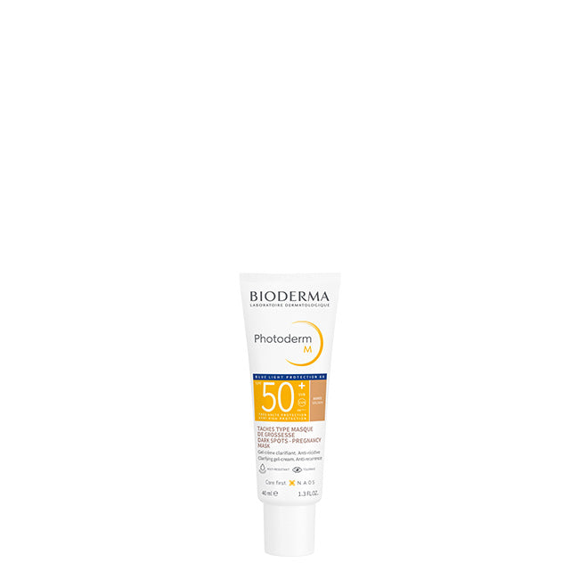 Bioderma Photoderm M SPF50+ Gel-Creme Cor Tom Dourado 40ml
