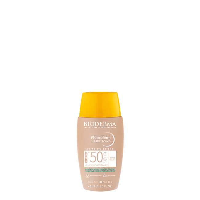 Bioderma Photoderm Nude Touch SPF50+ Getönte Mineralcreme Golden 40ml
