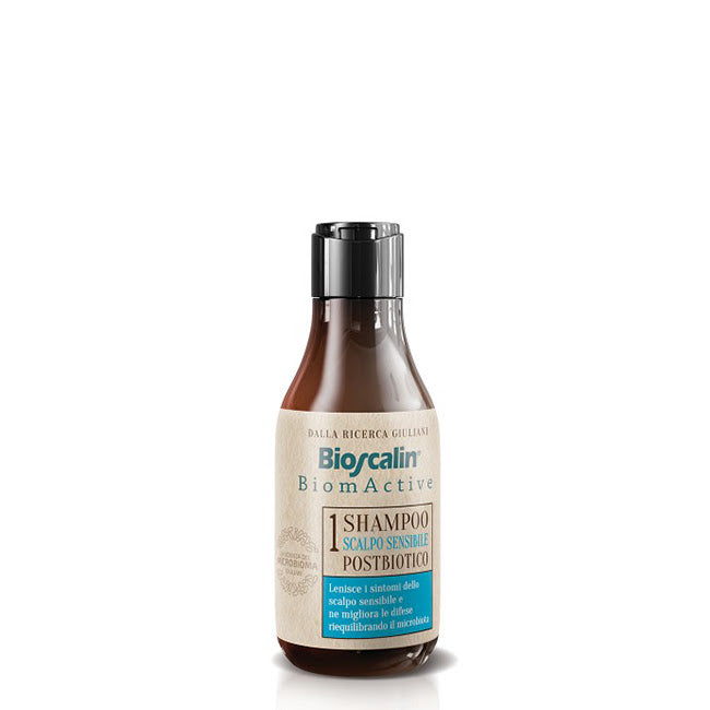 Bioscalin BiomActive Shampoo Pós Biótico Couro Cabeludo Sensível 200ml
