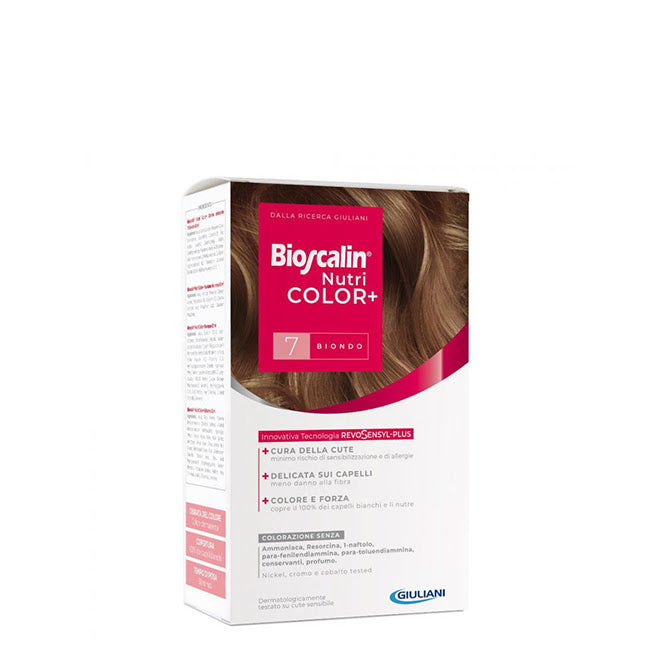Bioscalin Nutri Color+ Tinte permanente para el cabello Rubio 7