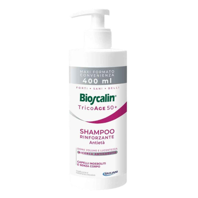 Bioscalin TricoAge50+ Shampoo Fortificante Anti-Idade 400ml