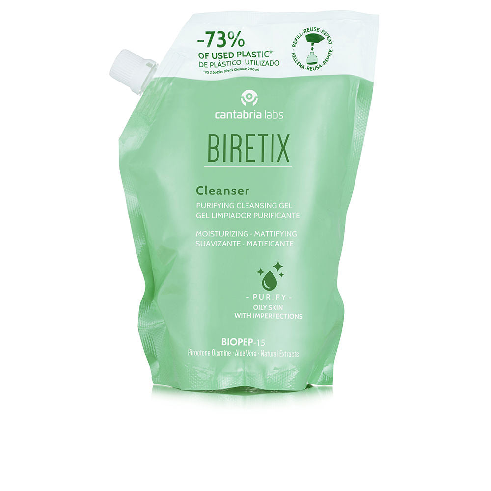 Biretix Cleanser Recarga Gel de Limpeza Purificante 400ml
