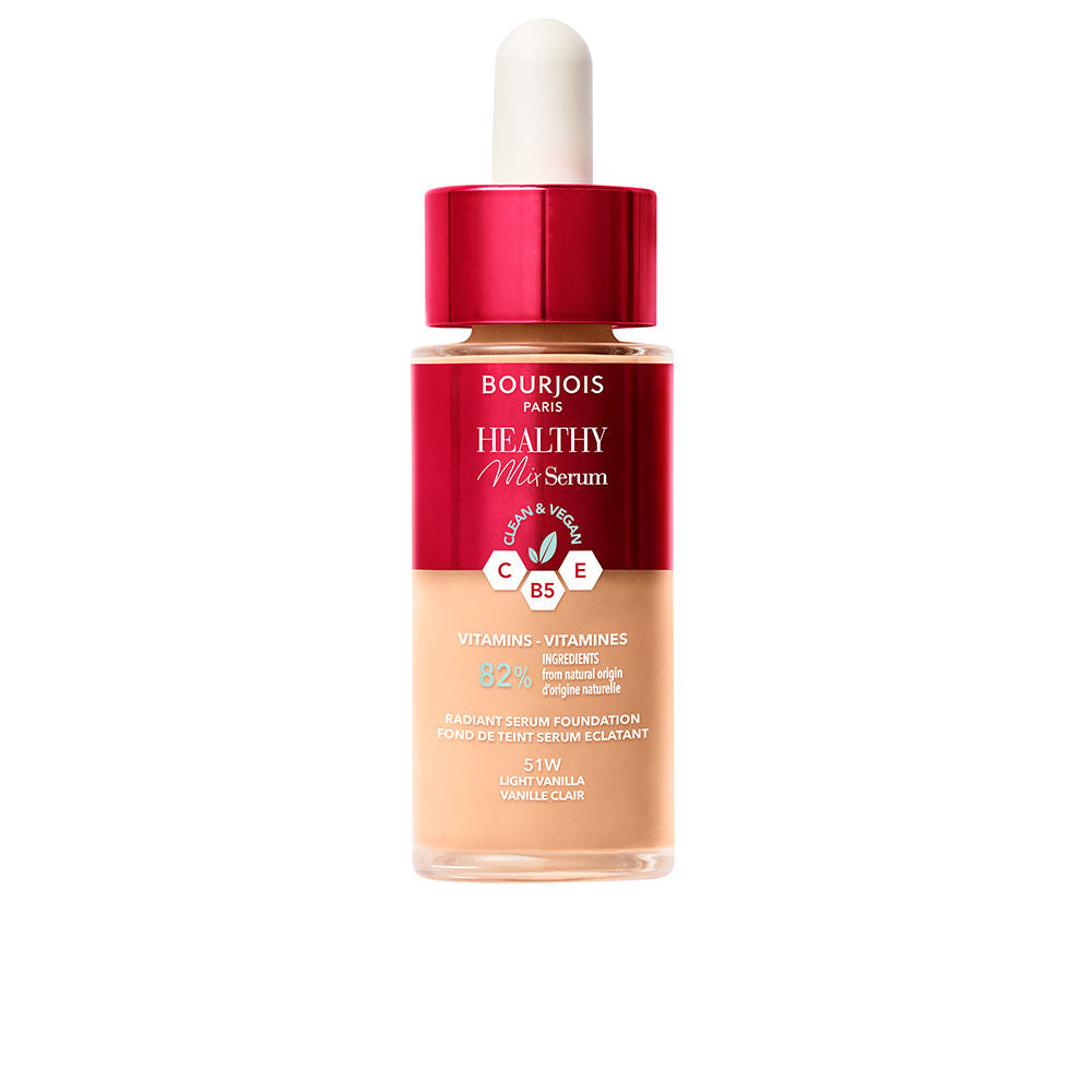 Bourjois Healthy Mix Serum Foundation Color 51W Light Vanilla 30ml