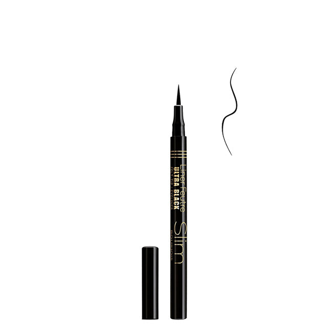 Bourjois Liner Feutre Slim Eyeliner Delineador Líquido Cor 17 Ultra Black 0,8ml